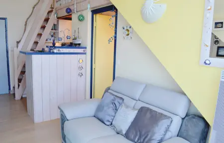 Appartement vue île de Groix, plage au pied : photo 18