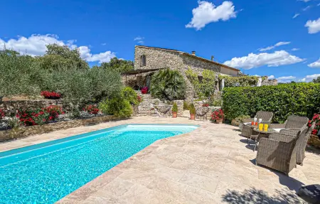 Ancienne bergerie avec piscine privée à Fontarèches : photo 14