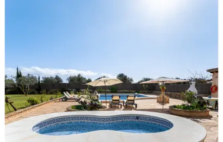 Finca en pierre avec piscine à S'Alqueria Blanca : photo 2