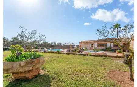 Finca en pierre avec piscine à S'Alqueria Blanca : photo 10