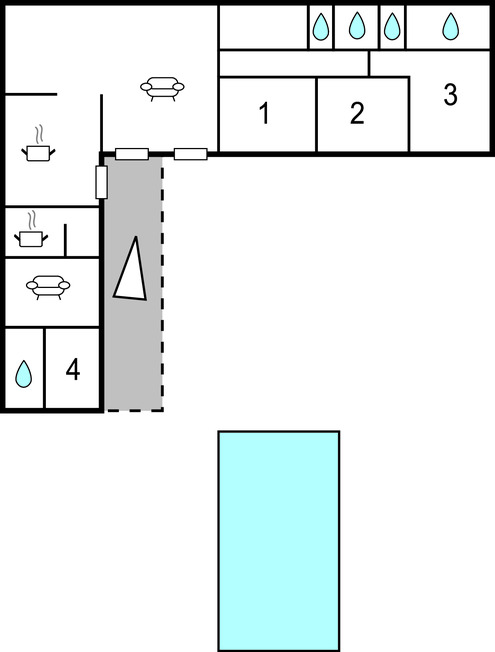 Villa 5 chambres avec piscine nage à contre-courant à Salernes - Photo 35