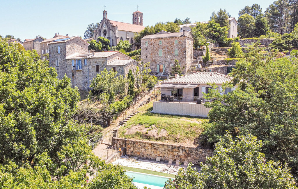 Villa moderne Cévennes, terrasse vue montagne et piscine - Photo 2