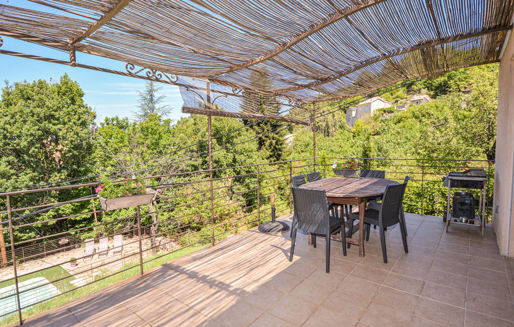 Villa moderne Cévennes, terrasse vue montagne et piscine - Photo 5