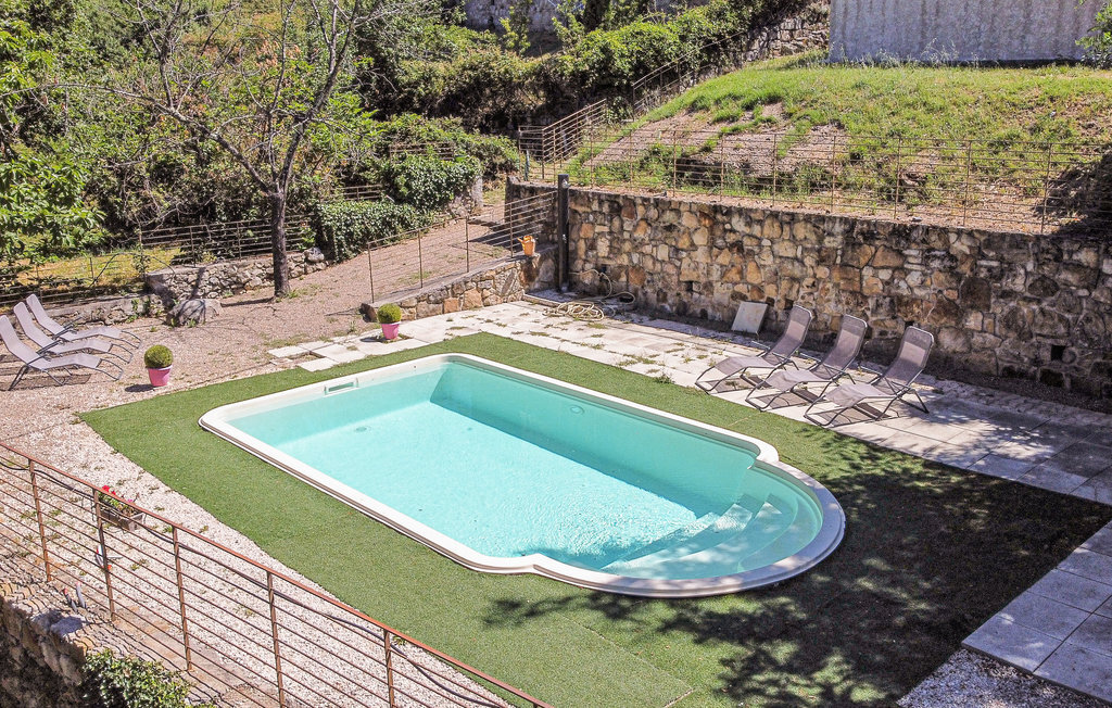 Villa moderne Cévennes, terrasse vue montagne et piscine - Photo 10
