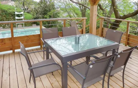 Maison bois Cévennes, piscine et vue montagne : photo 3