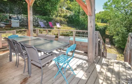 Maison bois Cévennes, piscine et vue montagne : photo 6