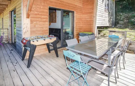 Maison bois Cévennes, piscine et vue montagne : photo 14