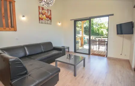 Maison bois Cévennes, piscine et vue montagne : photo 18