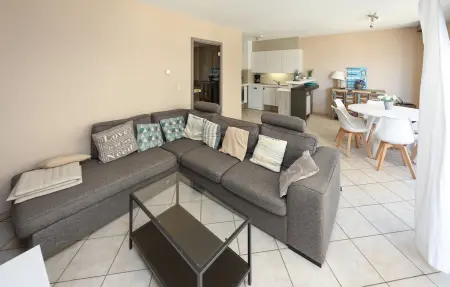 Appartement vue mer à Ostende, 20 m de la plage, 2 chambres : photo 2