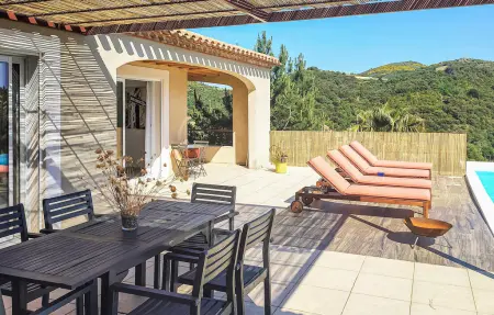Maison 8 pers. vue montagne et piscine privée à St Nazaire : photo 13
