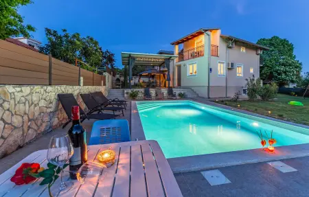 Amazing house with pool, Location Maison 10 personnes à Medulin - Photo 24
