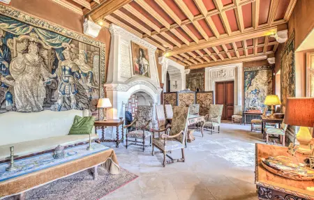 Château du XVe siècle, 12 personnes, piscine chauffée : photo 4