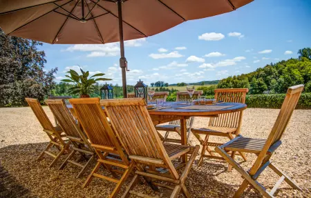 Château du XVe siècle, 12 personnes, piscine chauffée : photo 7