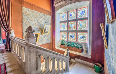 Château du XVe siècle, 12 personnes, piscine chauffée : photo 26