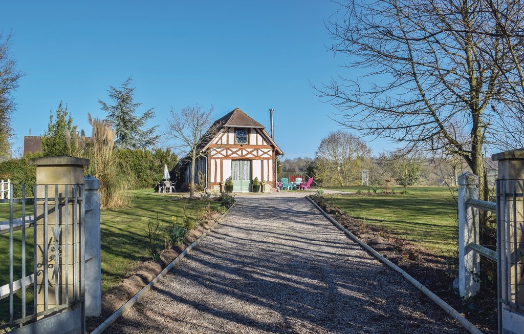Maison normande du 17ème siècle, jardin 1700 m² à Boissey - Photo 11