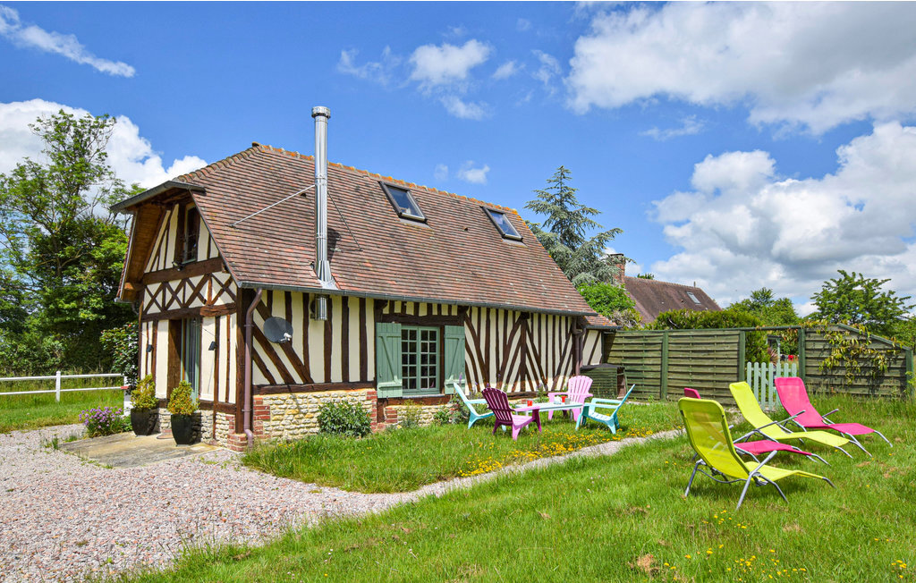 Maison normande du 17ème siècle, jardin 1700 m² à Boissey - Photo 12
