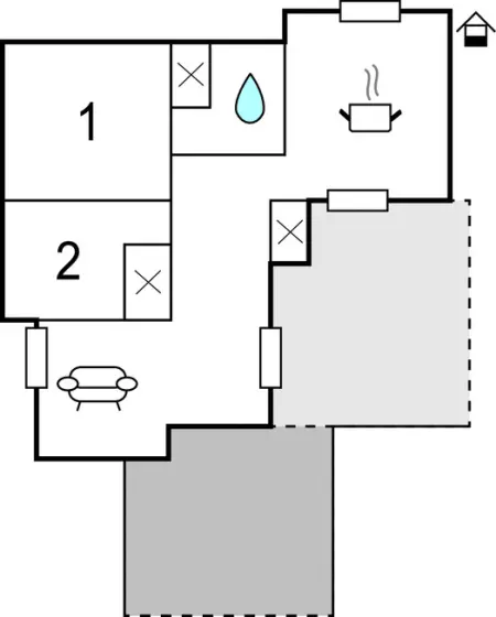 Villino Mo' sì – Maison 5 pers. vue mer à San Vito : photo 29