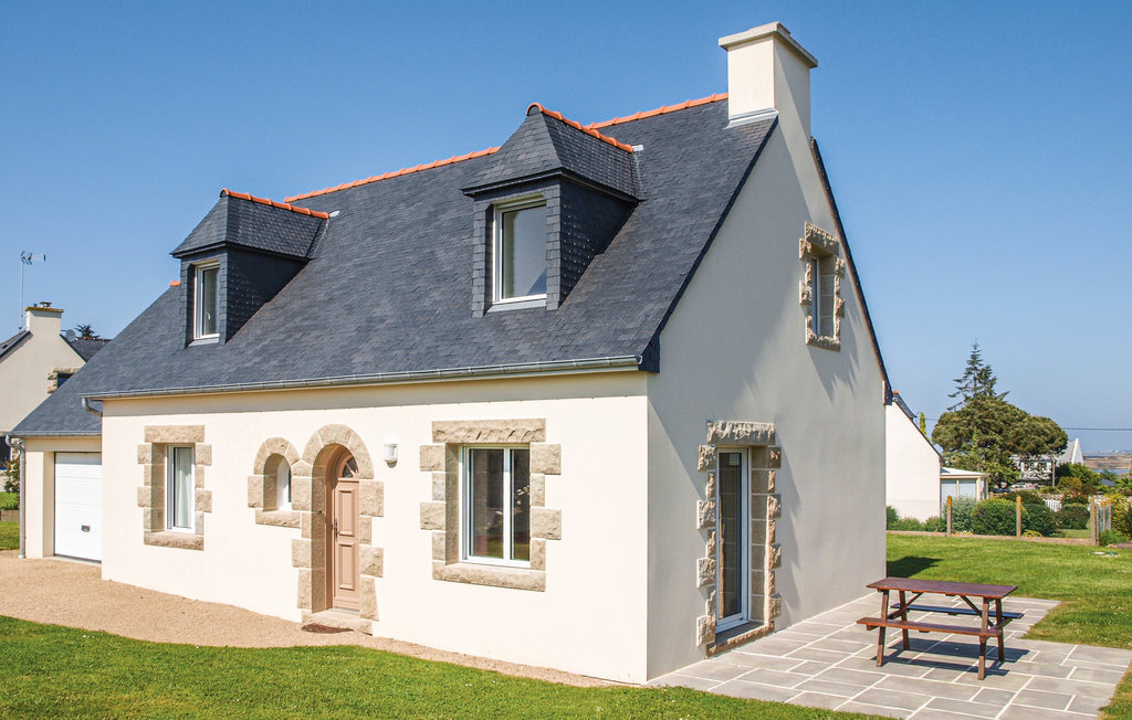 Maison contemporaine vue phare, baie de Pomelin - Photo 1