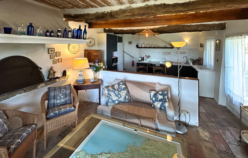 Maison 70m² pierre, piscine partagée, vue vallée - Photo 5
