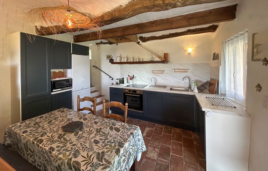 Maison 70m² pierre, piscine partagée, vue vallée - Photo 6