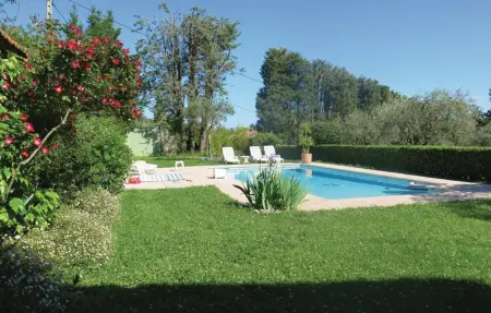 Maison 70m² pierre, piscine partagée, vue vallée : photo 14