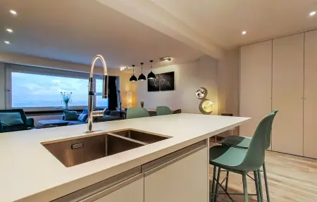 Spirou 4A : appartement vue mer, 2 chambres, Ostende : photo 6