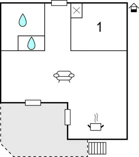 Location Maison 4 personnes à Vecoux - Photo 13