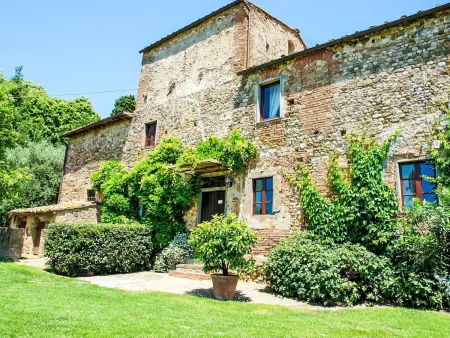 Gite Bulleri – Villa toscane du 16e s. vue Chianti, piscine : photo 3