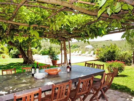 Gite Bulleri – Villa toscane du 16e s. vue Chianti, piscine : photo 4