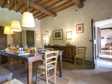 Gite Bulleri – Villa toscane du 16e s. vue Chianti, piscine : photo 11
