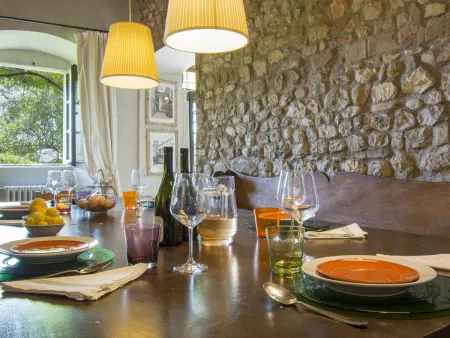 Gite Bulleri – Villa toscane du 16e s. vue Chianti, piscine : photo 12