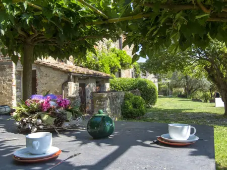 Gite Bulleri – Villa toscane du 16e s. vue Chianti, piscine : photo 26