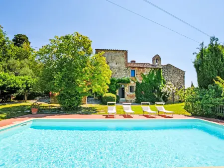 Gite Bulleri – Villa toscane du 16e s. vue Chianti, piscine : photo 27
