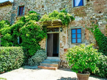 Gite Bulleri – Villa toscane du 16e s. vue Chianti, piscine : photo 34