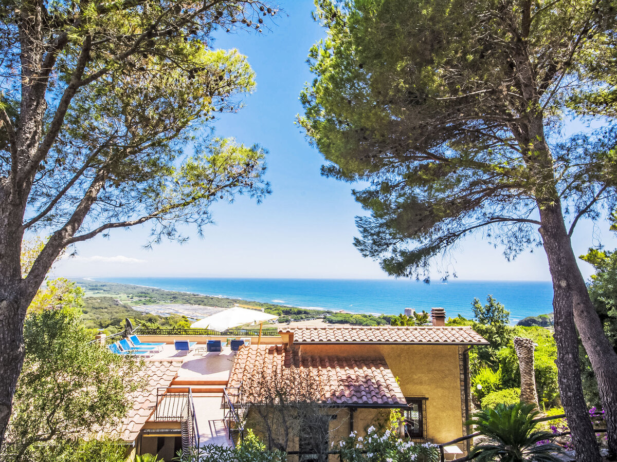 Villa Von Salis, 5 chambres vue mer à Ansedonia - Photo 3