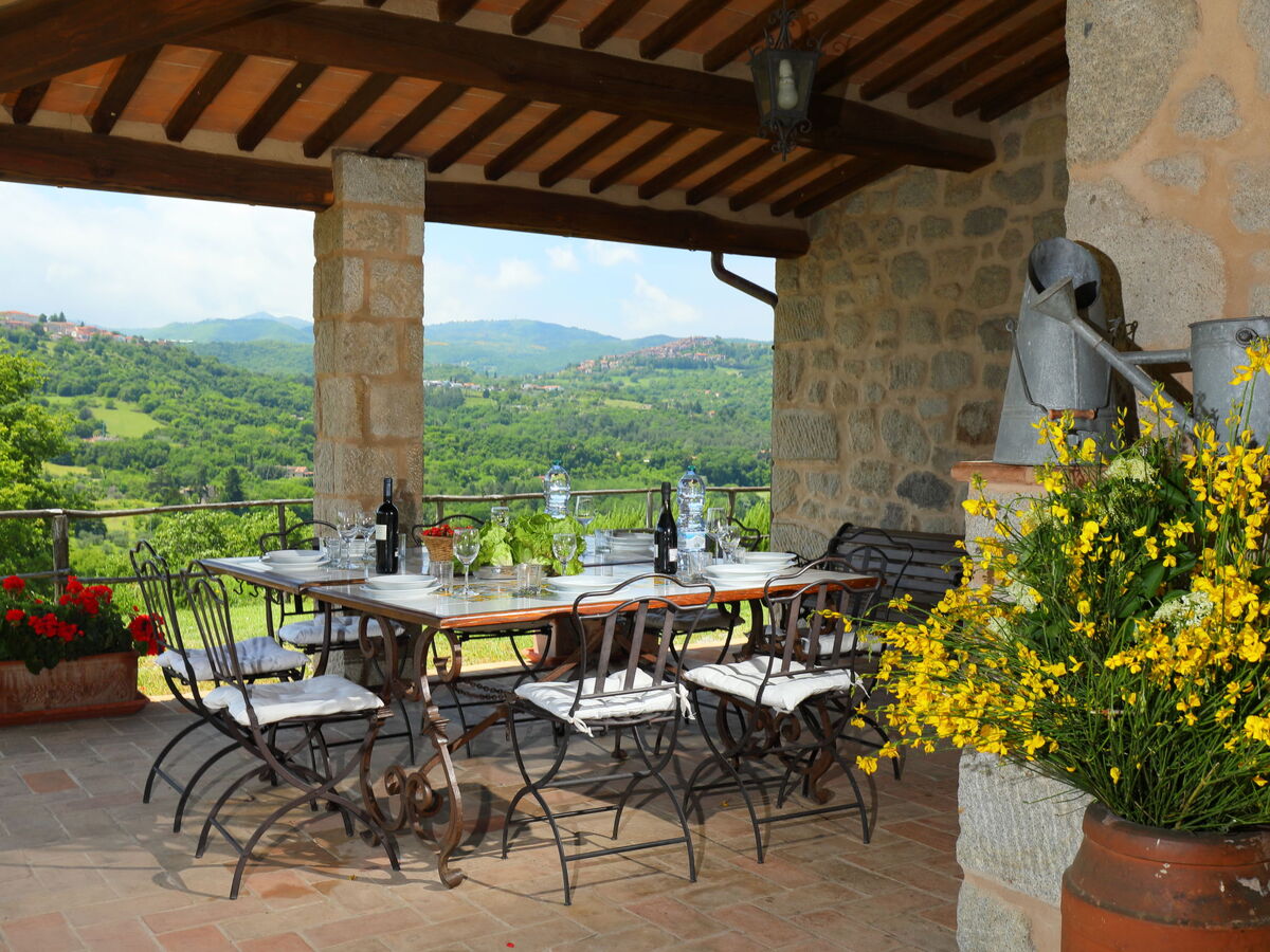 Podere dei Venti, gîte 12 pers. avec piscine à Castel del Piano - Photo 3