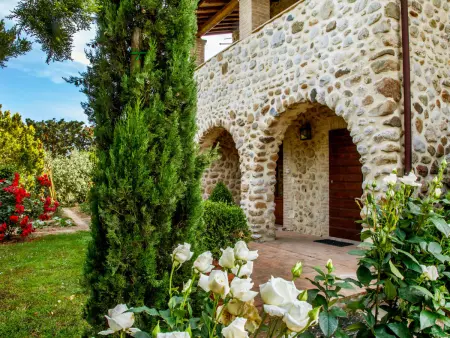 Gîte Allerona 6 pers. • Parc 2 ha, piscine & vue panoramique - Photo 12