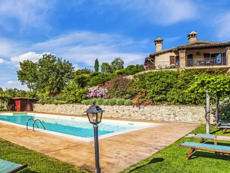 Gîte Allerona 6 pers. • Parc 2 ha, piscine & vue panoramique - Photo 15