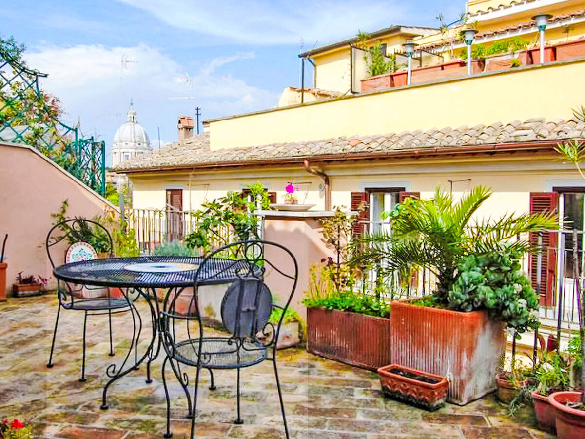 Appartement avec terrasse vue ville, cœur de Rome - Photo 17