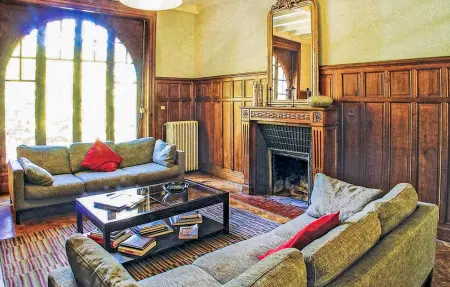 Maison 5 chambres avec piscine et jardin en bord de rivière : photo 3
