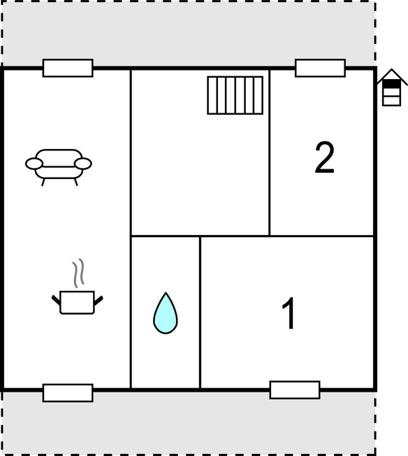 Fico - Appartement 4 pers. en Tuscia avec piscine - Photo 34
