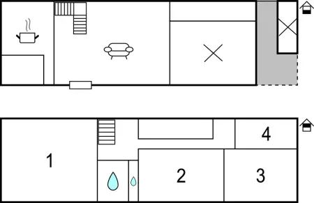 Maison 4 chambres à Langueux, 500 m² de jardin : photo 39