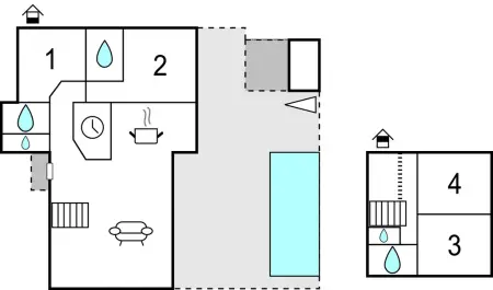 Maison 4 chambres avec piscine aux Alpilles, Eygalières : photo 38