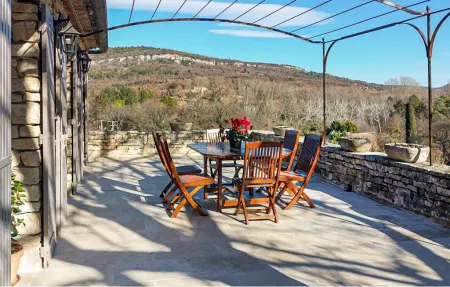 Maison 6 pers. avec piscine privée, vue Luberon : photo 2