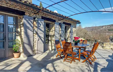 Maison 6 pers. avec piscine privée, vue Luberon : photo 16