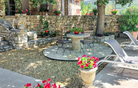 Maison 6 pers. avec piscine privée, vue Luberon : photo 17