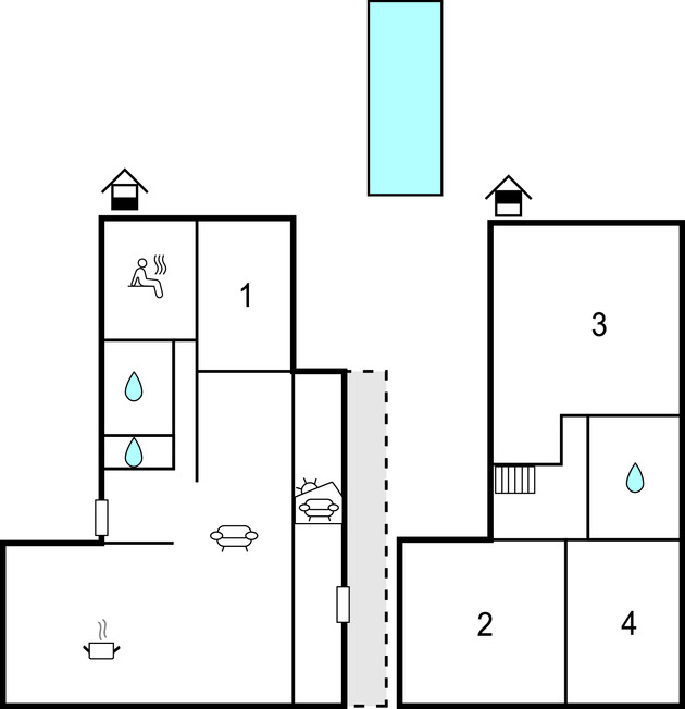 Maison 160 m² avec piscine chauffée couverte à Pommeret - Photo 26