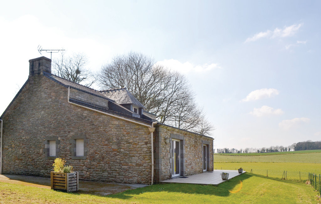 Maison en pierre 6 personnes avec grand jardin à Meslan - Photo 5