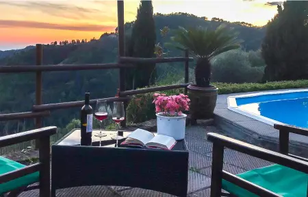 Migliano, maison en pierre avec piscine privée : photo 10
