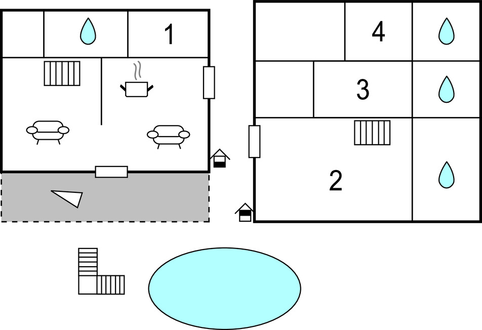 Maison 10 pers. Ombrie avec piscine et four ancien - Photo 22
